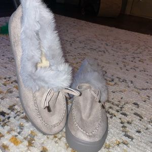 Grey Moccasins